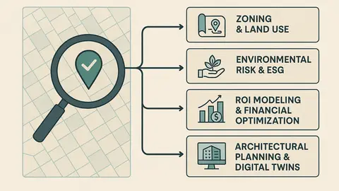 Cover image for the article "AI-Driven Site Selection Explained: From 1 bn Parcels to 1 Winning Address"