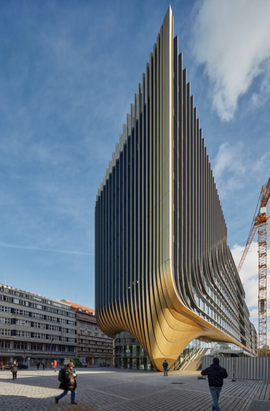 Illustration for the article "Masaryčka by ZAHA HADID ARCHITECTS"