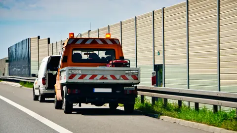 Emergency vehicle access on a commercial site