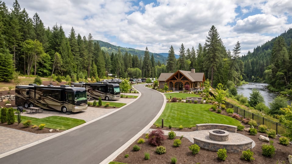 riverside RV park concept