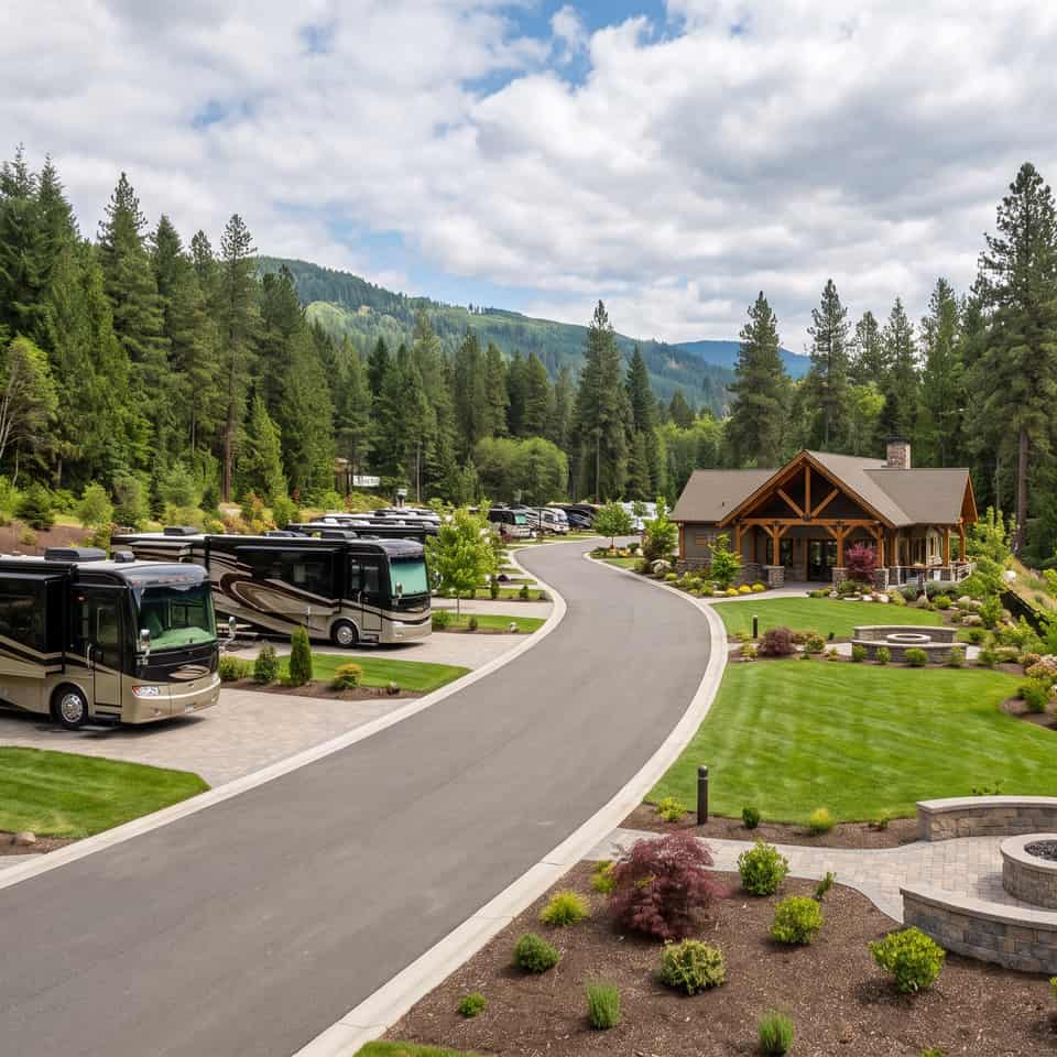 riverside RV park concept