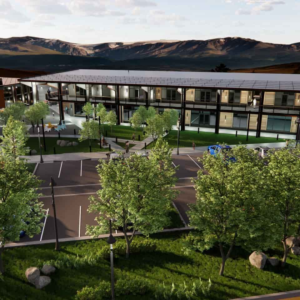 courtyard development