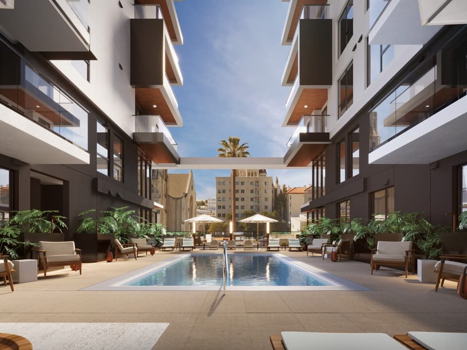 multifamily courtyard design
