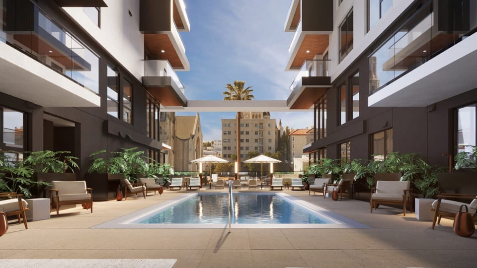 multifamily courtyard design