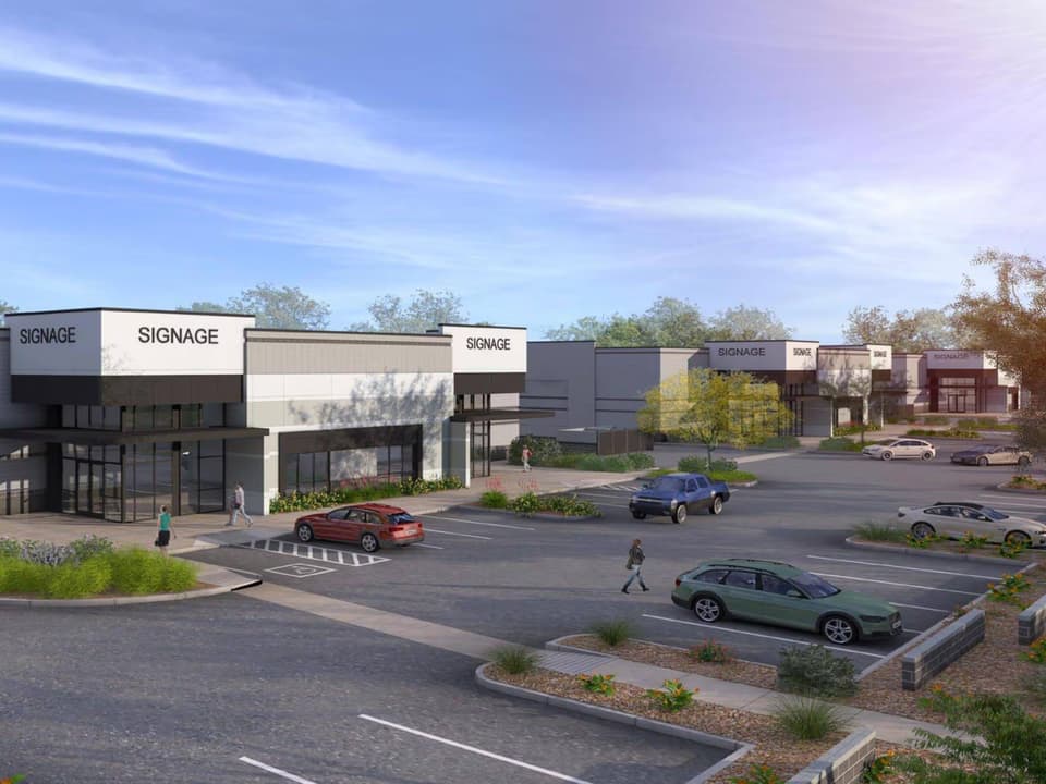 neighborhood retail center